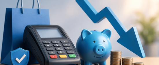 least expensive merchant services